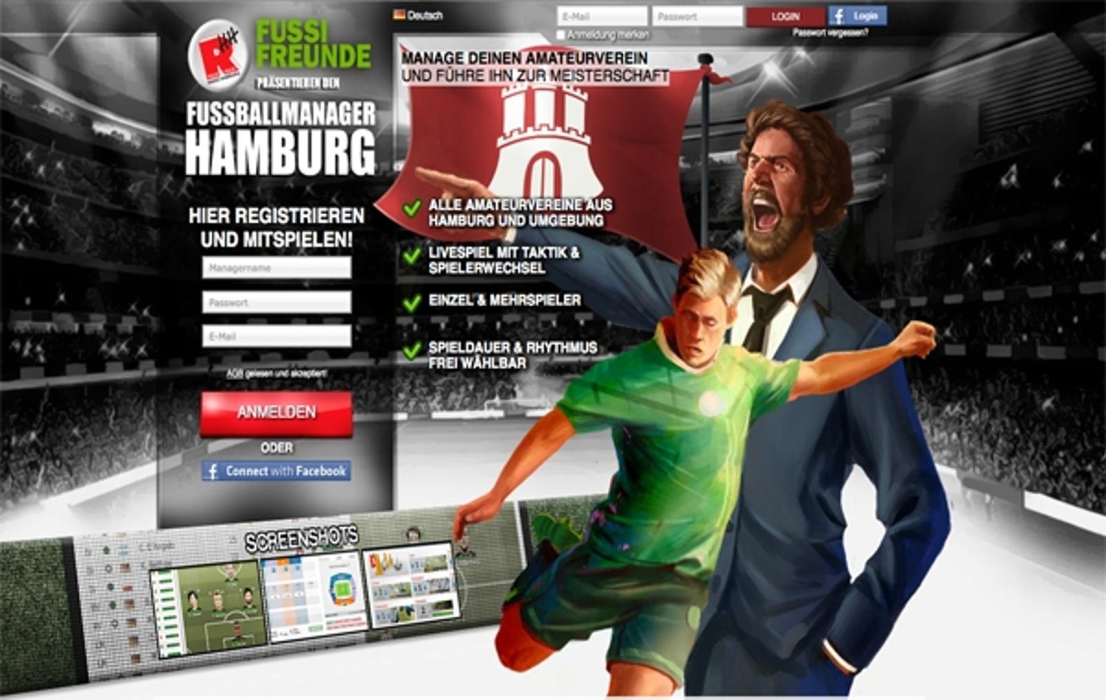FUSSBALLMANAGER HAMBURG Ab jetzt alle Spielrunden kostenfrei!
